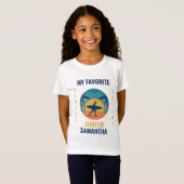 Douane-surfercoördinator T-shirt (Voorkant volledig)