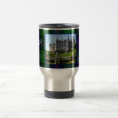 Douane Sutherland Clan Dunrobin Castle Tartan Naam Reisbeker (Center)