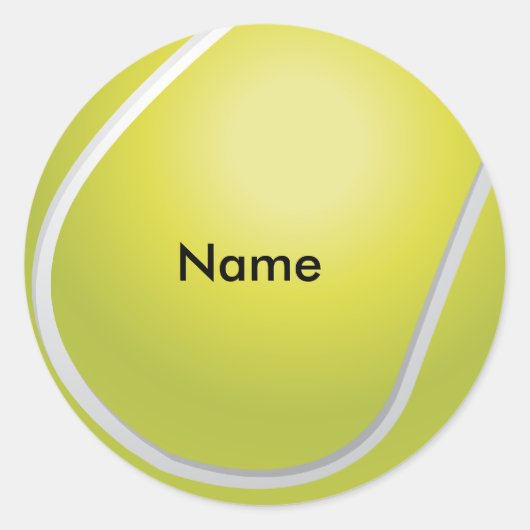 Douane Tennisbal Stickers (Voorkant)