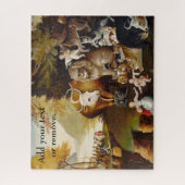 Douane, "The Peaceable Kingdom" Edward Hicks 1834. Legpuzzel (Verticaal)
