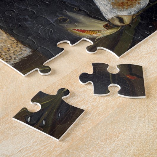 Douane, "The Peaceable Kingdom" Edward Hicks 1834. Legpuzzel (Zijkant)