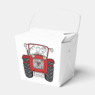 Douane Tractor Country Weddenschap met als positie Bedankdoosjes