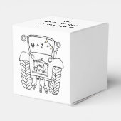 Douane Tractor Country Weddenschap met als positie Bedankdoosjes (Achterkant)