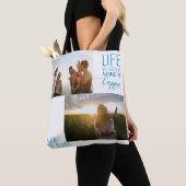 Douane Uw Eigen Foto Dubbelzijdige Canvas tas (Dichtbij)