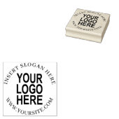 Douane Uw Logo van het Bedrijf Rubberstempel (Gestempeld)