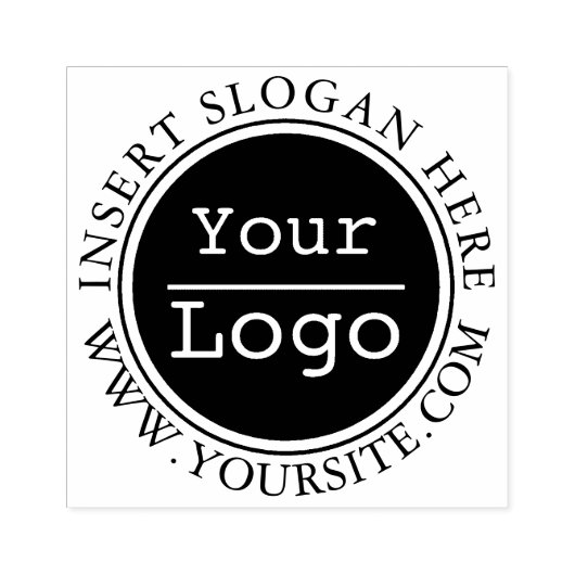 Douane Uw Logo van het Bedrijf Rubberstempel (Afrduk)