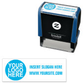 Douane Uw Logo van het Bedrijf Zelfinktende Stempel (In situ)