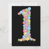 Douane van de Ballons van de Partij van de Kaart (Voorkant)