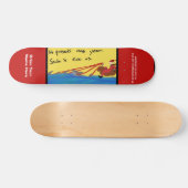 Douane van de Kunst Derp van de Kerstman van Persoonlijk Skateboard (Horizontaal)