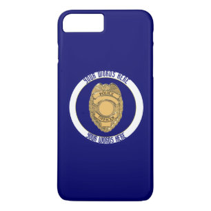 Douane van politieagent Badge Shield iPhone 8/7 Plus Hoesje
