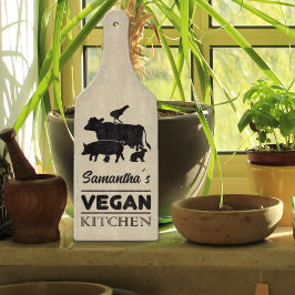 Douane Vegan Kitchen, landbouwhuisdieren Snijplank