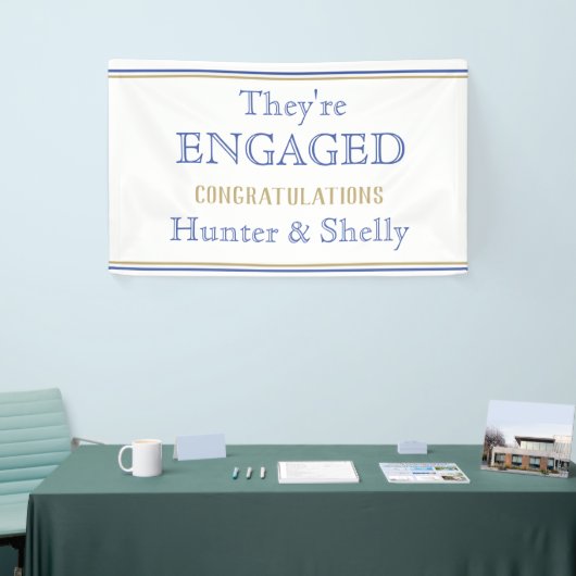 DOUANE-verloving banner (Beurs)