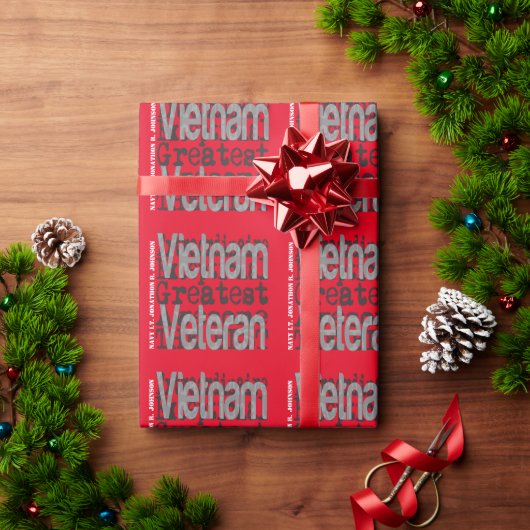 DOUANE Vietnam Veteraan Buitengewoon Cadeaupapier (Feestdagen Geschenken)