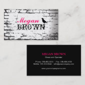 DOUANE-VISITEKAARTJE VISITEKAARTJE (Voorkant / Achterkant)