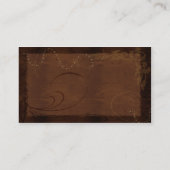 DOUANE-visitekaartjes - Western land Visitekaartje (Achterkant)