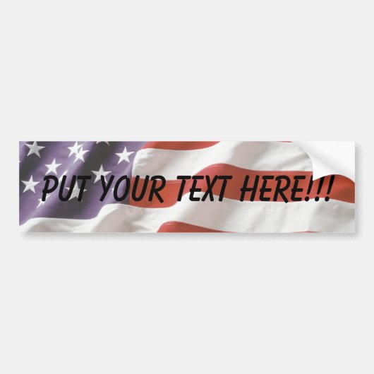 DOUANE VLAG BUMPERSTICKER (Voorkant)