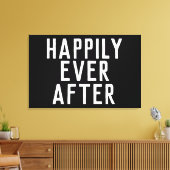 DOUANE WEDDING GIFT WORD ART STRETCHED CANVAS (Insitu (Woonkamer))