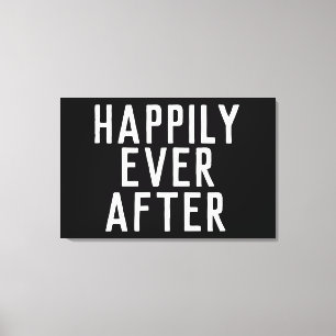DOUANE WEDDING GIFT WORD ART STRETCHED CANVAS AFDRUK