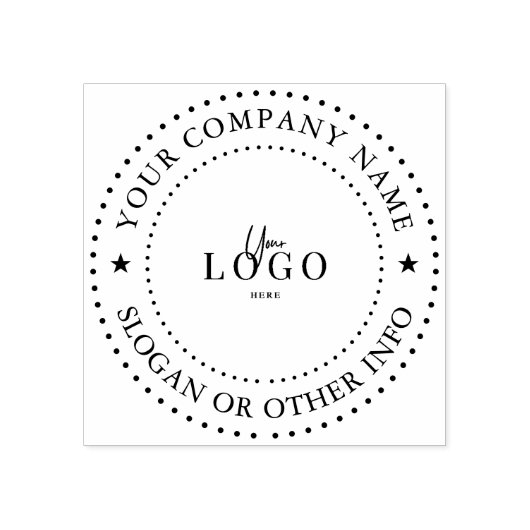 Douane Zakelijk Logo Rubber Stempel  (Afrduk)