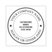 Douane Zakelijk Professionele Rubber Stempel (Afrduk)