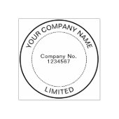 Douane Zaken Bedrijf Rubber Stempel (Afrduk)