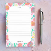 DOUANE-Zee voor zeeschelpen Post-it® Notes