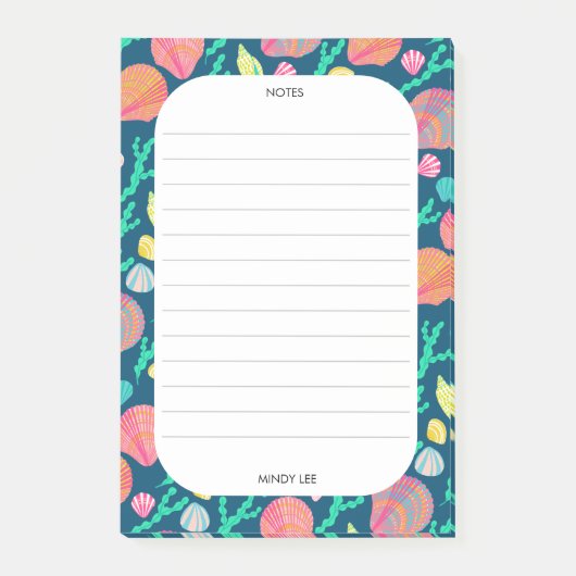 DOUANE-Zee voor zeeschelpen Post-it® Notes (Voorkant)