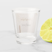 Douane Zei Ja Bruidsfeest Shotglas Shot Glas (Achterkant)