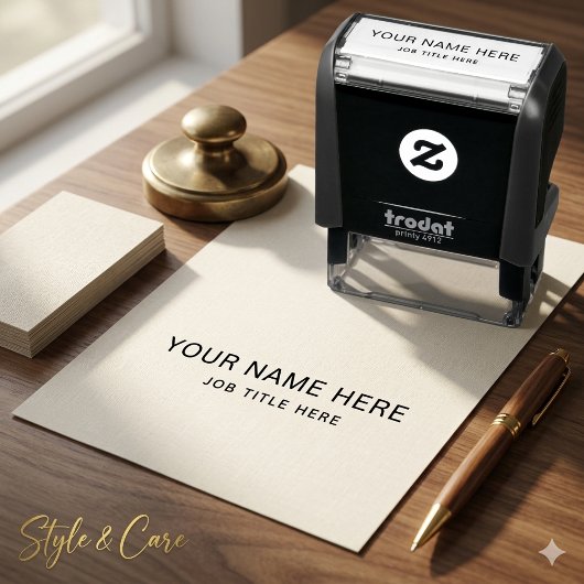 Douane zelfinkende stempel – naam en functie