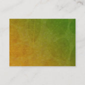 DOUANE - Zonnebloemkaartjes Visitekaartje (Achterkant)