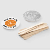 Douanebasketbal afstudeerfeest foto handventilator handwaaier (Niet-gemonteerd)