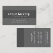 Douanebestelling - Visitekaartjes voor openbare aa (Voorkant / Achterkant)