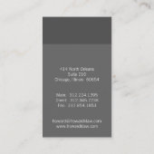 Douanebestelling - Visitekaartjes voor openbare aa (Achterkant)