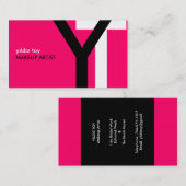 DOUANEBESTELLING - YILDIZ SPEELGOED VISITEKAARTJE (Voorkant / Achterkant)