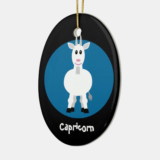 Douaneblauw voor kartonnen kartonnen karton keramisch ornament (Links)