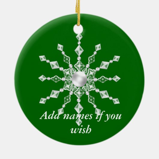 DOUANEDATUM/NAAM CUPCAKE Ornament 2012 (Achterkant)