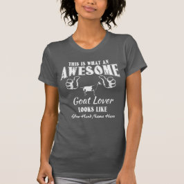 DOUANEDOCUSTOMIZE Geweldige geitenhouderij T-shirt