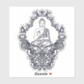 DOUANEDOUANE VINYL STICKER: BUDDHA STICKER (Vel)
