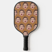 Douanefaces Pickleball Paddle, Gepersonaliseerd Paddle (Achterkant)