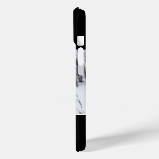 Douanefoto & Monogram Huwelijk/Verloving Case-Mate iPhone Case (Achterkant / Links)