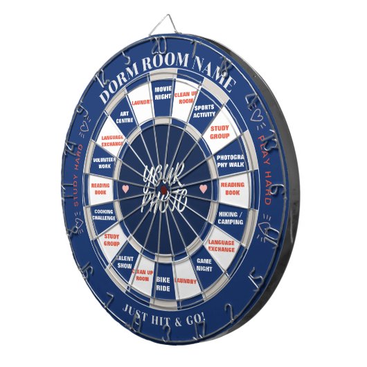 Douanefotovorm Dartboard voor Activiteitenbesluit Dartbord (Voorkant Rechts)