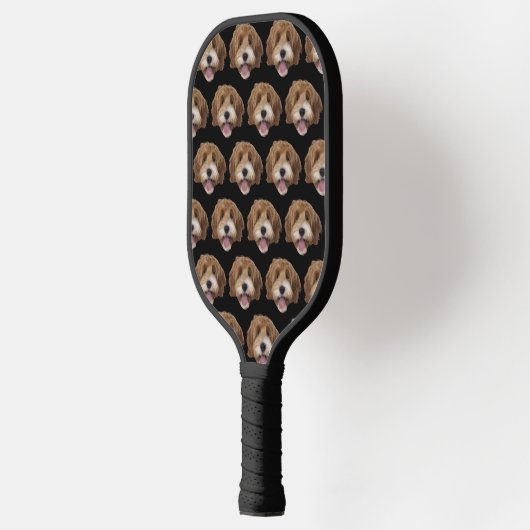 Douanegezichten Pickleball Paddle, Gepersonaliseer Paddle (Links)