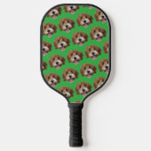 Douanegezichten Pickleball Paddle, Gepersonaliseer Paddle (Voorkant)