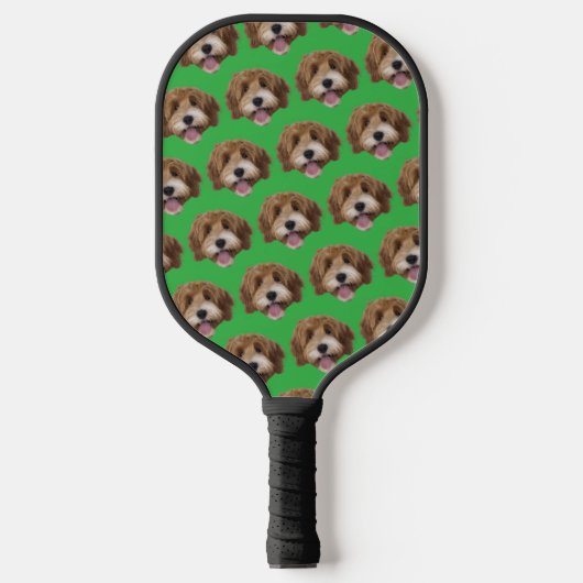 Douanegezichten Pickleball Paddle, Gepersonaliseer Paddle (Voorkant)