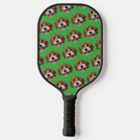 Douanegezichten Pickleball Paddle, Gepersonaliseer Paddle (Achterkant)