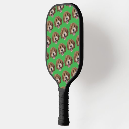 Douanegezichten Pickleball Paddle, Gepersonaliseer Paddle (Links)