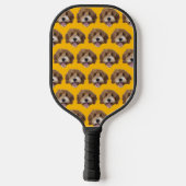 Douanegezichten Pickleball Paddle, Gepersonaliseer Paddle (Achterkant)