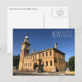 douanekantoor Newcastle Briefkaart (Voorkant / Achterkant)