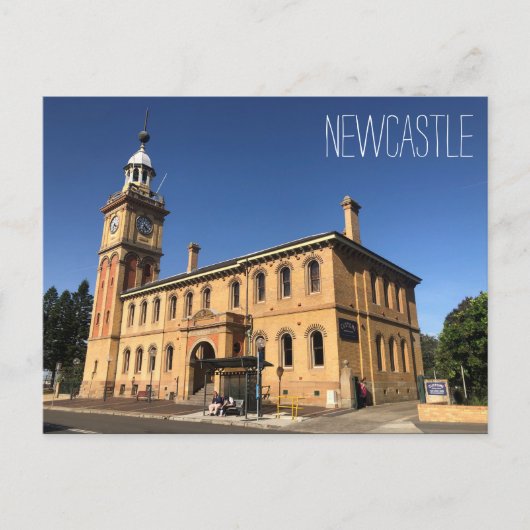 douanekantoor Newcastle Briefkaart (Voorkant)