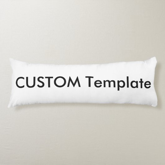 Douanekatoen Hypoallergeen Lichaamskussen 20"x 54" (Voorkant)